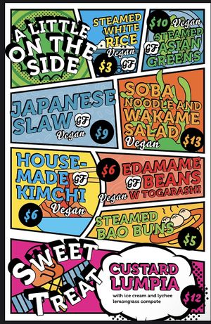 Menu 4 (oct 2022) - slides  at Astroboy in Whangarei