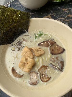 Nutty noodles (awesome)  at Cāga Café & Restaurant in Hanoi