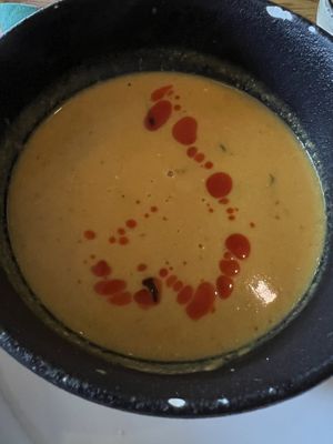 Soup (half portion)   at Green Mantis in New Delhi