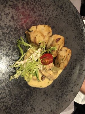 Serviertenknödel  at Das Schaffers in Bad Mergentheim