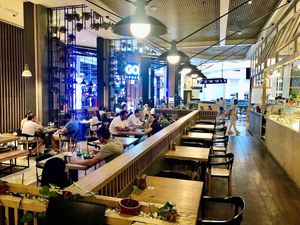 Interior at Common Grounds in Dubai