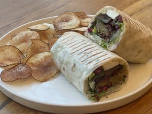 Falafel Wrap  at Common Grounds in Dubai