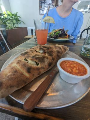 breakfast calzone, not breakfasty enough for me, but yo it's still donna jean bread so 8/10 at Donna Jean - Sherman Oaks in Sherman Oaks