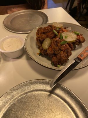 Hot shrooms appetizer  at Donna Jean - Sherman Oaks in Sherman Oaks