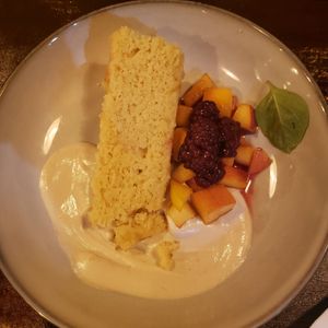 Semolina olive oil cake at Donna Jean - Sherman Oaks in Sherman Oaks