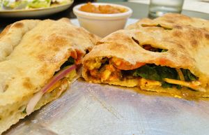Breakfast calzone #Veganuary at Donna Jean - Sherman Oaks in Sherman Oaks