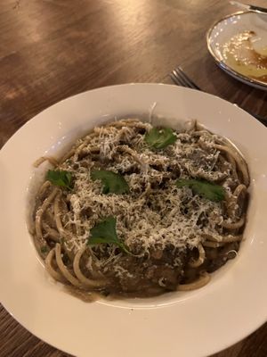 Bucatini  #Veganuary at Donna Jean - Sherman Oaks in Sherman Oaks