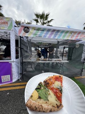 Donna Jean at the vegan street fair! 😋  at Donna Jean - Sherman Oaks in Sherman Oaks