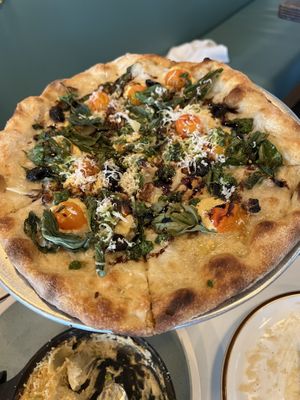 Pesto green pizza (on special )  at Donna Jean - Sherman Oaks in Sherman Oaks