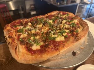 Pineapple pizzaa  at Donna Jean - Sherman Oaks in Sherman Oaks