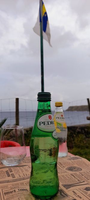 Waters at O Moinho Terrace Cafe in Ribeira Grande