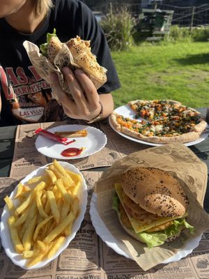   at O Moinho Terrace Cafe in Ribeira Grande