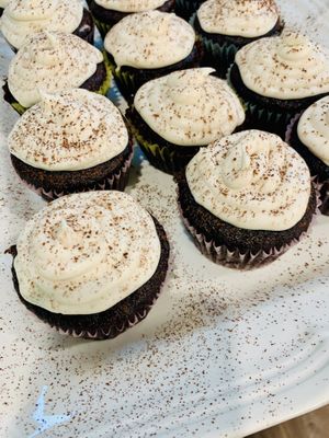 Chocolate cupcakes   at Plant Based Trace in Gainesville