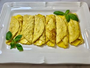 Just egg omelette   at Plant Based Trace in Gainesville