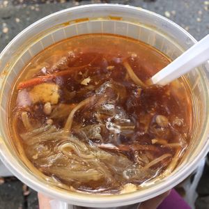Hot and Sour Soup at Pure City in Pine Bush