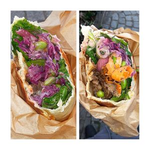 Vegan Kebab at Pickles - Solférino in Lille