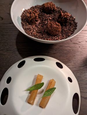Root with two different bonbons at WildN - Antwerp in Antwerpen
