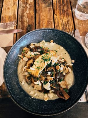 main course  at Surfers Lodge Restaurant in Ferrel