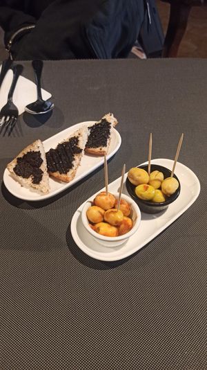 Appetizers at Fez & Friends in Fes