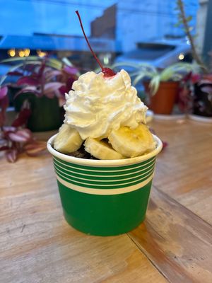 Vegan sundae!  at The Hop - Haywood in Asheville