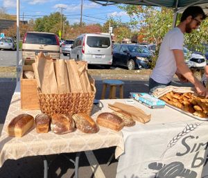 Bread at West Asheville Tailgate Market in Asheville