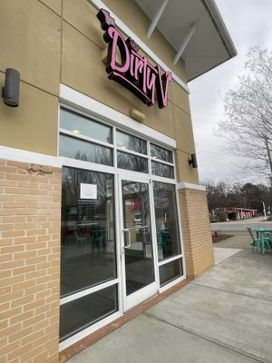 Outside  at The Dirty V in Apex