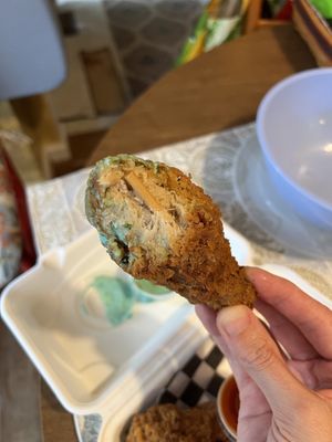 Bamboo Bone! I love vegan food so much!  at The Dirty V in Apex