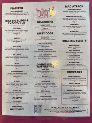 The other side   at The Dirty V in Apex