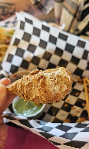 The best vegan chicken I've tried! at The Dirty V in Apex