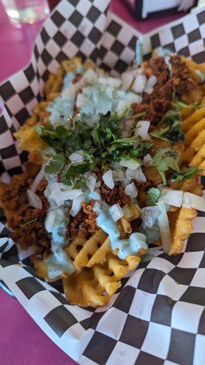 Loaded fries at The Dirty V in Apex