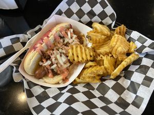 Sloppy Coney Dawg  at The Dirty V in Apex