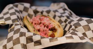 SLoppy Coney Dog at The Dirty V in Raleigh