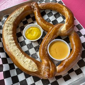 Pretzel at The Dirty V in Raleigh