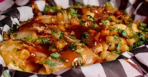 Kimchi Mac at The Dirty V in Raleigh