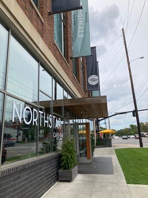 Exterior -entrance at Northstar Café in Shaker Heights in Shaker Heights
