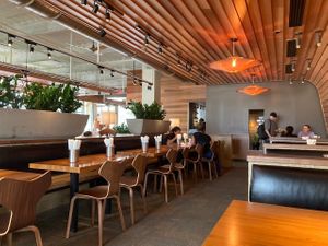 Interior seating at Northstar Café in Shaker Heights in Shaker Heights
