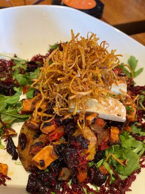 Sweet potato with tofu.  at Northstar Café in Shaker Heights in Shaker Heights