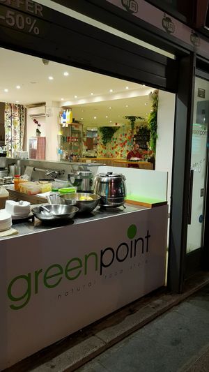green point on point   at Green Point in Zagreb
