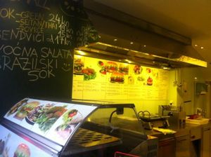 inside at Green Point in Zagreb