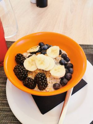 Overnight oats at Restaurant Don Dino in Trogir