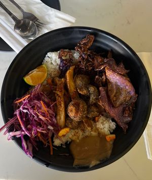   at Rice and Ramen in Guam