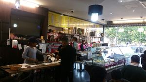 The sweet counter at Chini Chor in South West London