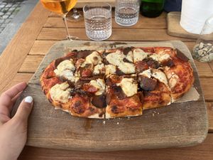   at Pizzeria Piccola in Ljubljana