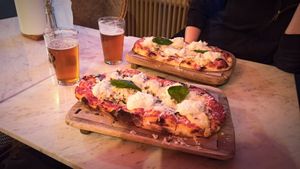  at Pizzeria Piccola in Ljubljana