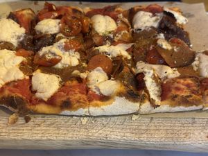 Salmi #Veganuary at Pizzeria Piccola in Ljubljana