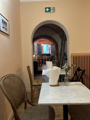 Inside  at Pizzeria Piccola in Ljubljana