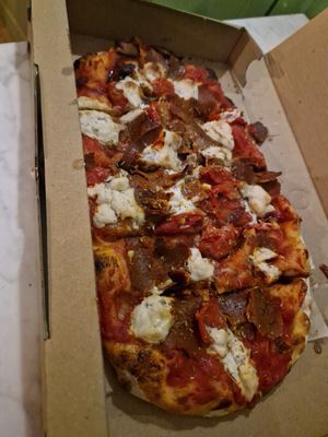 Vegan Salami at Pizzeria Piccola in Ljubljana