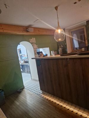 Inside at Pizzeria Piccola in Ljubljana