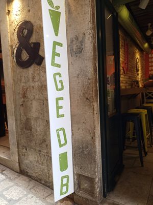Front at VegeDub in Dubrovnik