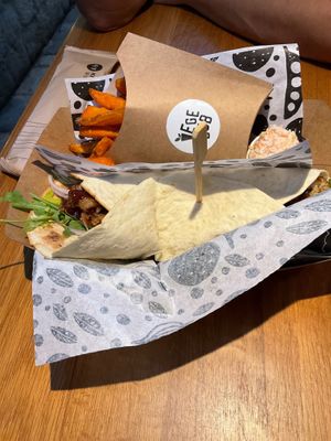 Not cauliflower wings at VegeDub in Dubrovnik